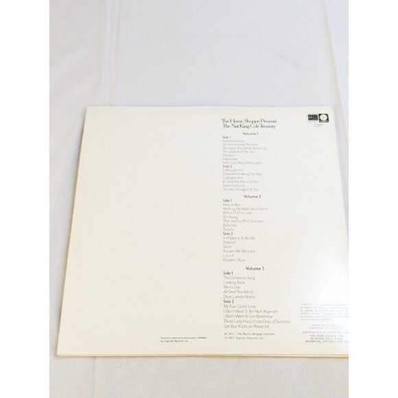 The Nat King Cole Treasury 3 Vinyl Set - Picture 5 of 14